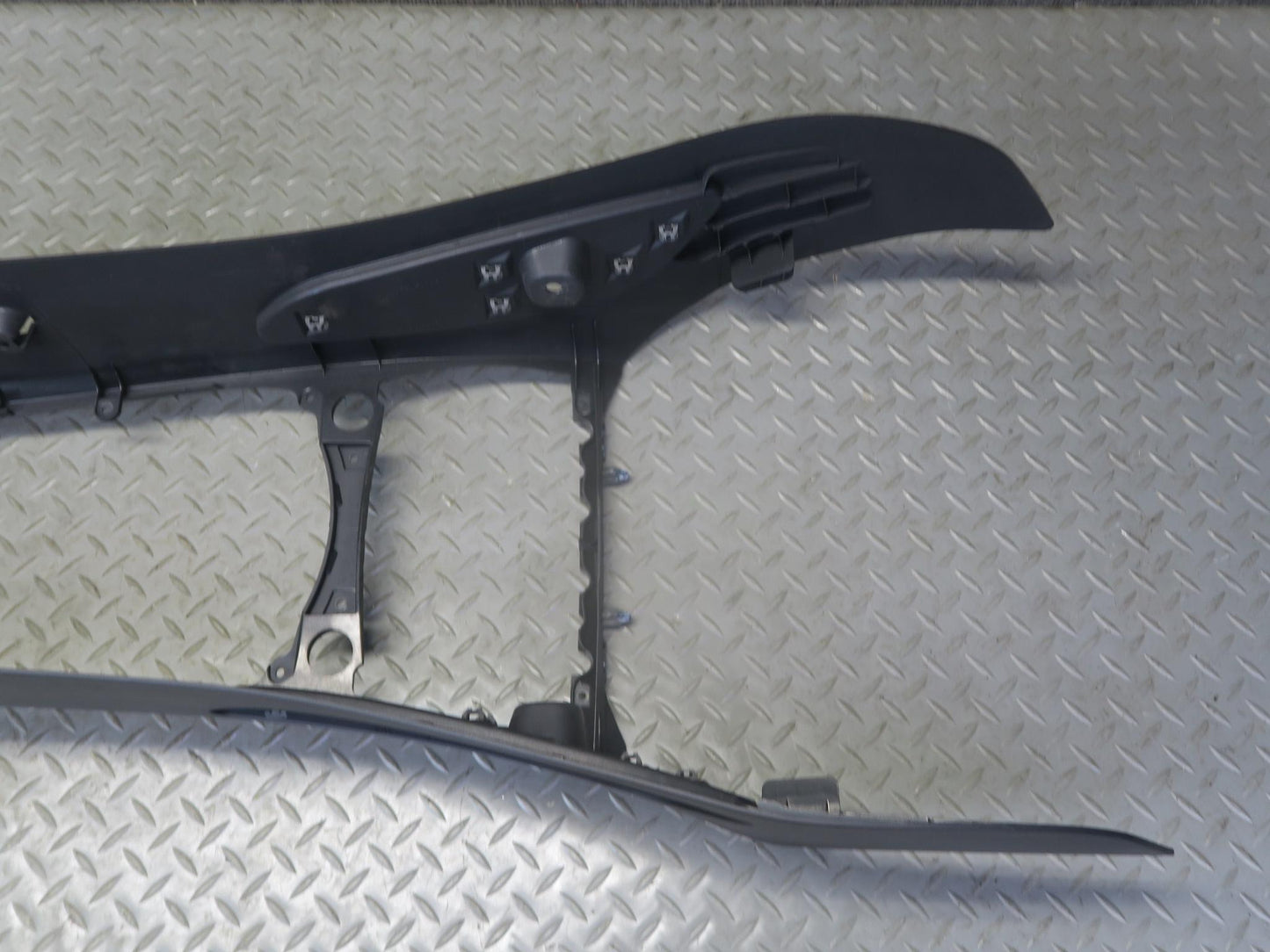 03-08 BMW E86 E85 Z4 Front Center Console Trim Cover Panel Black OEM
