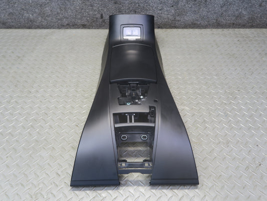 03-06 BMW E85 Z4 Rear Upper Center Console Cubby Black w Switch OEM