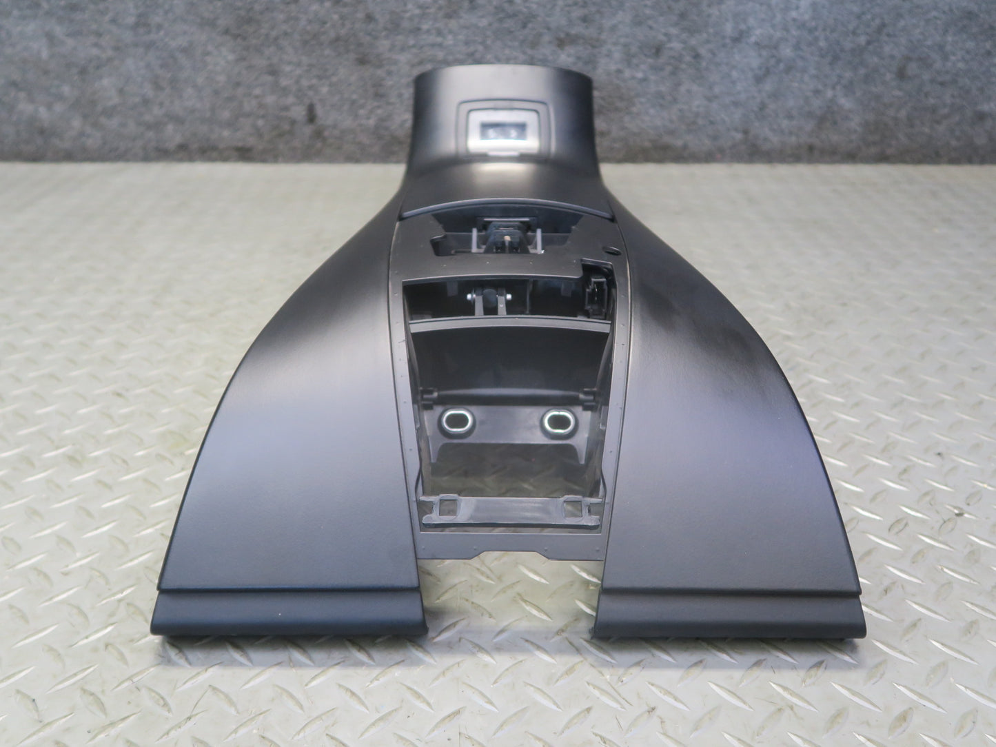 03-06 BMW E85 Z4 Rear Upper Center Console Cubby Black w Switch OEM