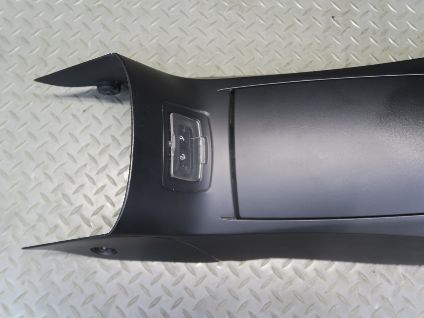 03-06 BMW E85 Z4 Rear Upper Center Console Cubby Black w Switch OEM