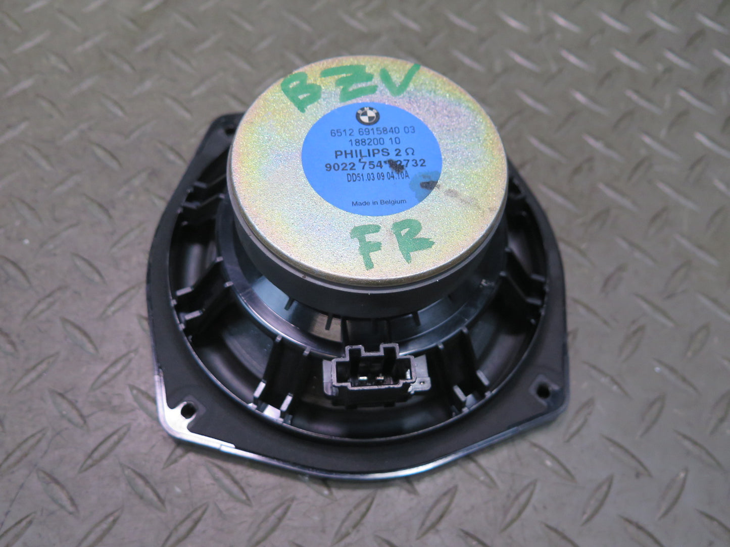 03-06 BMW E85 E86 Z4 Left & Right Door Woofer Audio Speaker Set 6915840 OEM