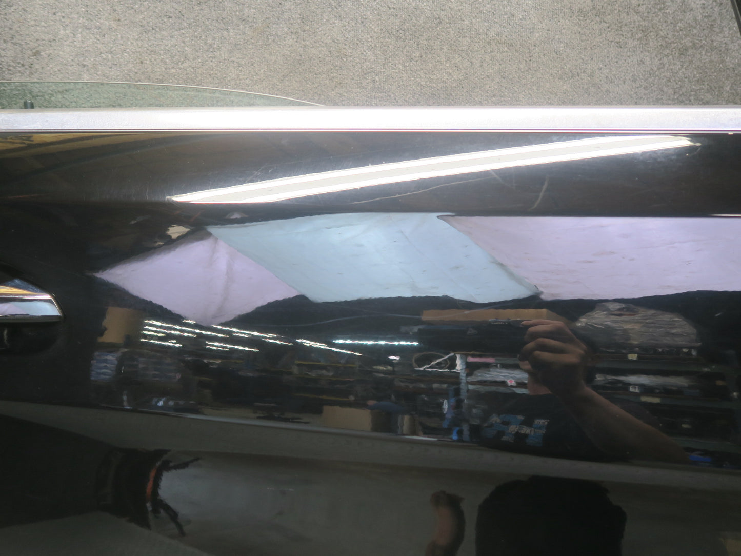 12-15 Mercedes W166 Ml-class Front Right Door Shell Panel w Glass Window OEM