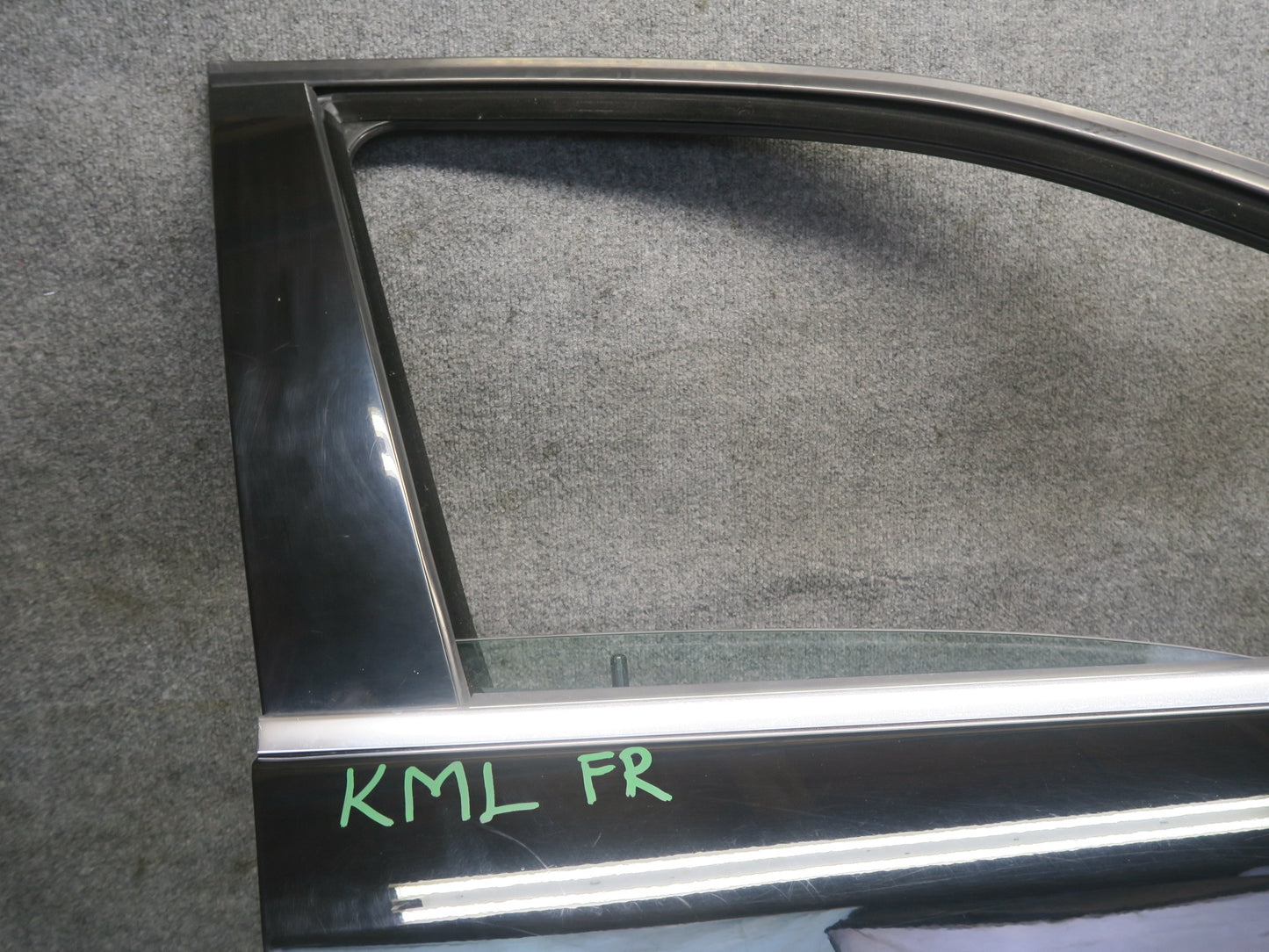 12-15 Mercedes W166 Ml-class Front Right Door Shell Panel w Glass Window OEM