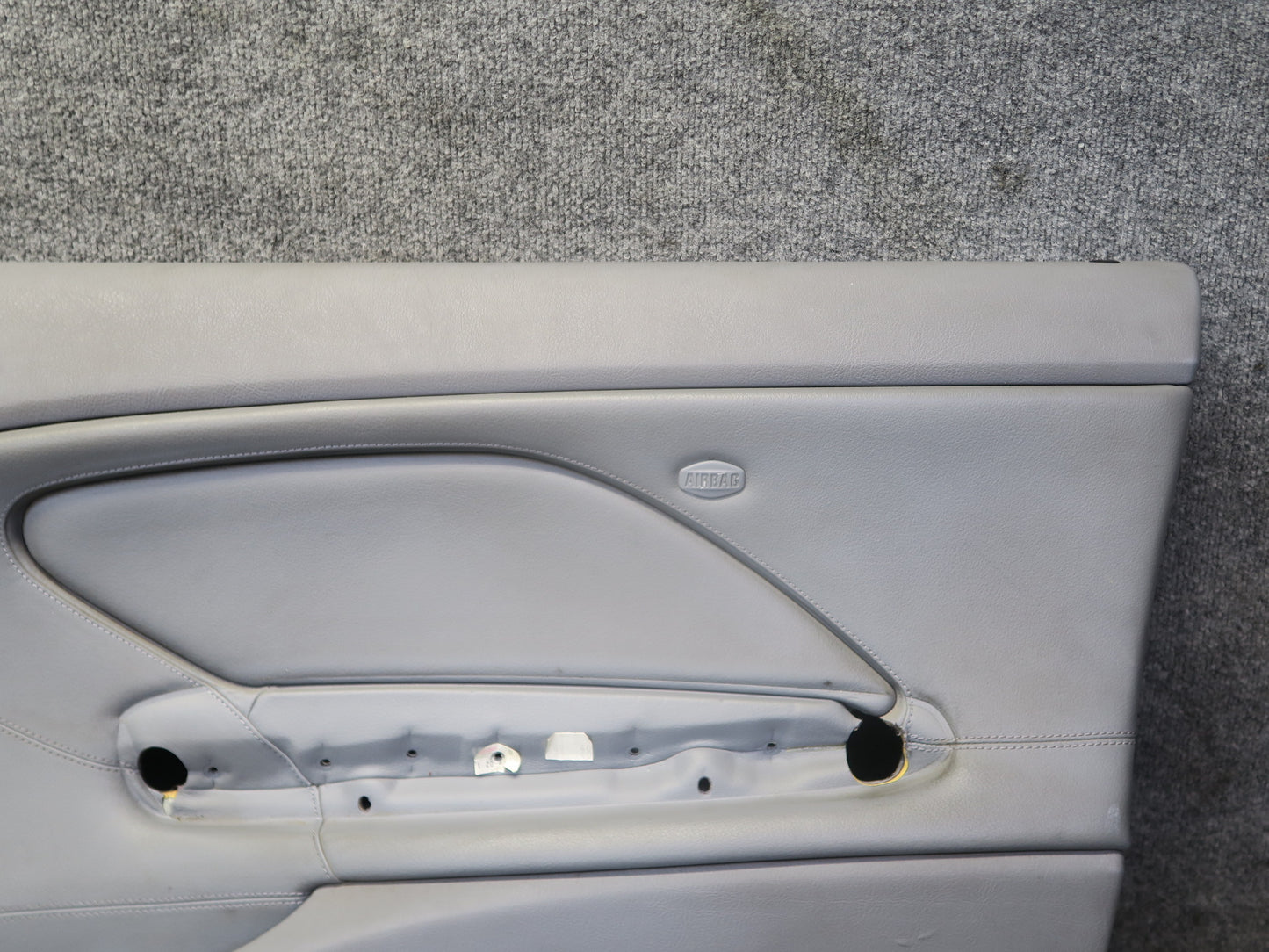 01-06 BMW E46 330CI Coupe Convertible Front Right Interior Door Panel Gray OEM