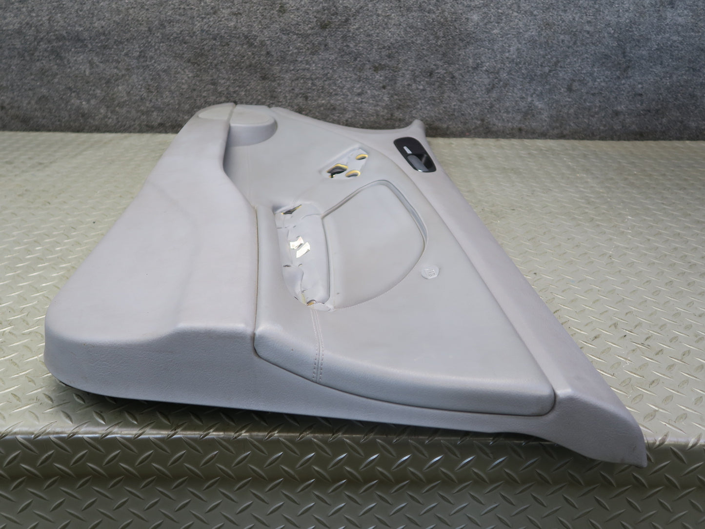 01-06 BMW E46 330CI Coupe Convertible Front Right Interior Door Panel Gray OEM