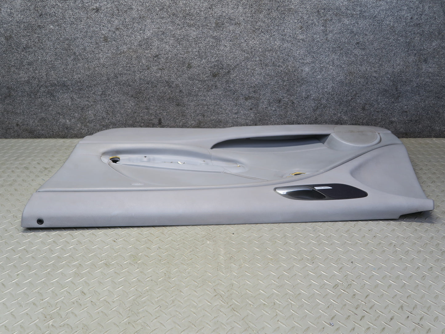 01-06 BMW E46 330CI Coupe Convertible Front Right Interior Door Panel Gray OEM