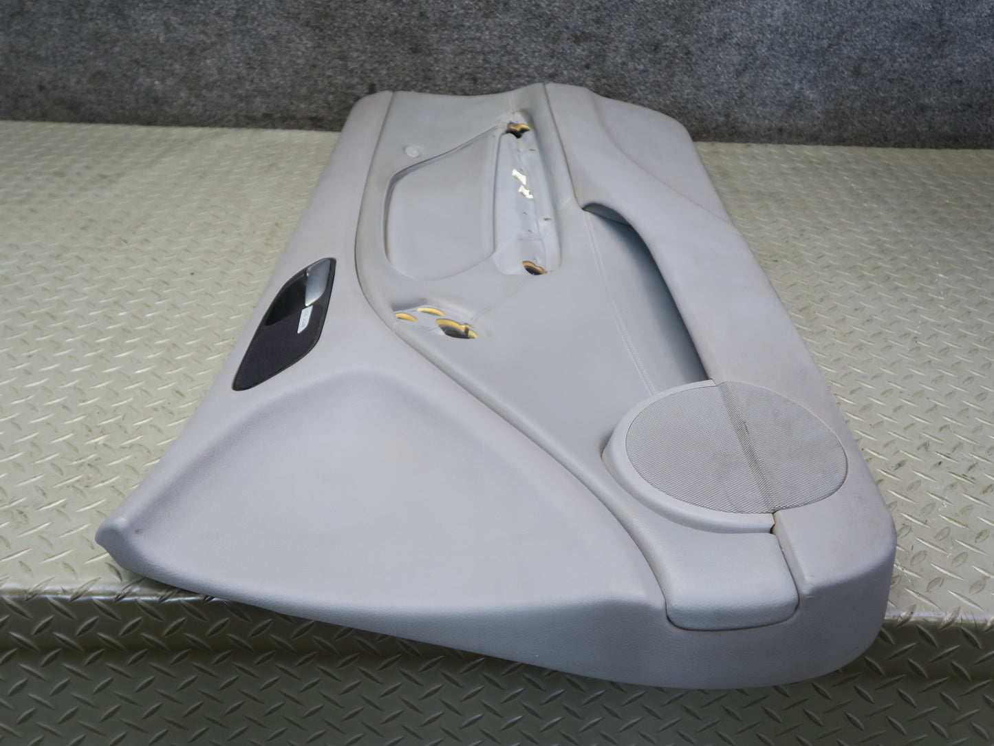 01-06 BMW E46 330CI Coupe Convertible Front Right Interior Door Panel Gray OEM