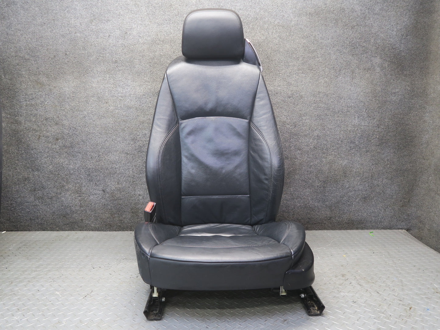 03-04 BMW E85 Z4 Set of 2 Left & Right Sport Memory Leather Seat Black Set OEM