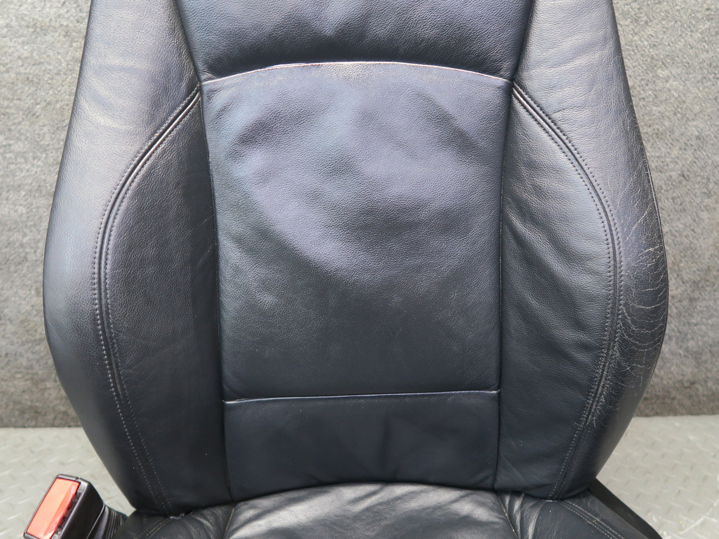 03-04 BMW E85 Z4 Set of 2 Left & Right Sport Memory Leather Seat Black Set OEM
