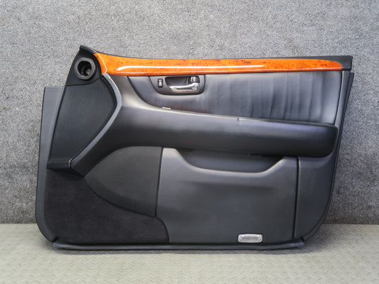 04-06 Lexus UCF30L LS430 Front Right Door Interior Trim Cover Panel Black OEM