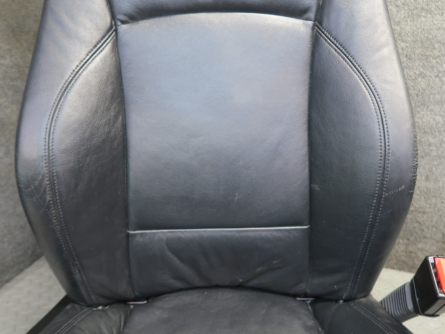 03-04 BMW E85 Z4 Set of 2 Left & Right Sport Memory Leather Seat Black Set OEM