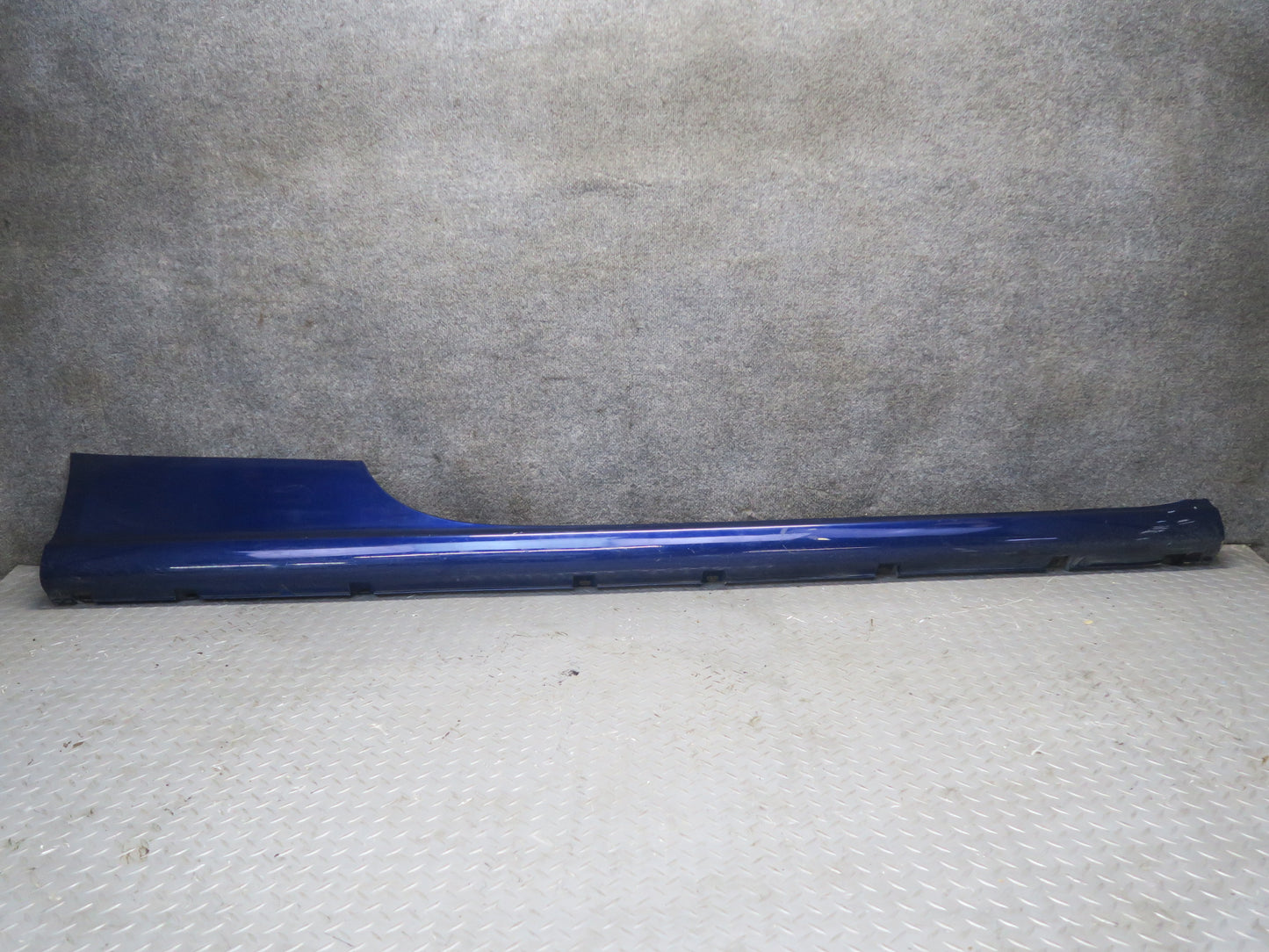13-15 Audi RS5 8F7 Convertible Right Side Skirt Rocker Panel Blue 8F0853856 OEM