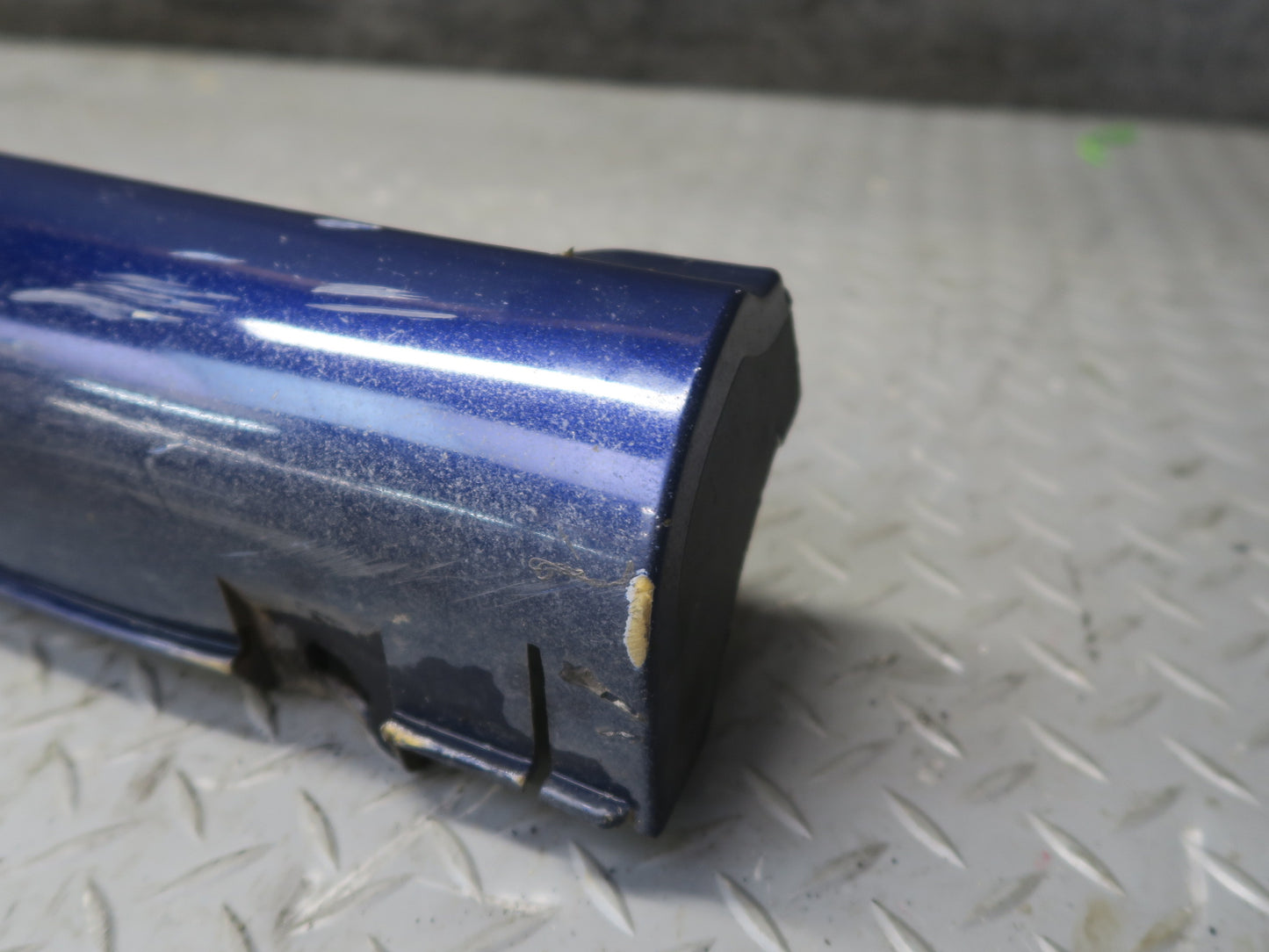 13-15 Audi RS5 8F7 Convertible Right Side Skirt Rocker Panel Blue 8F0853856 OEM