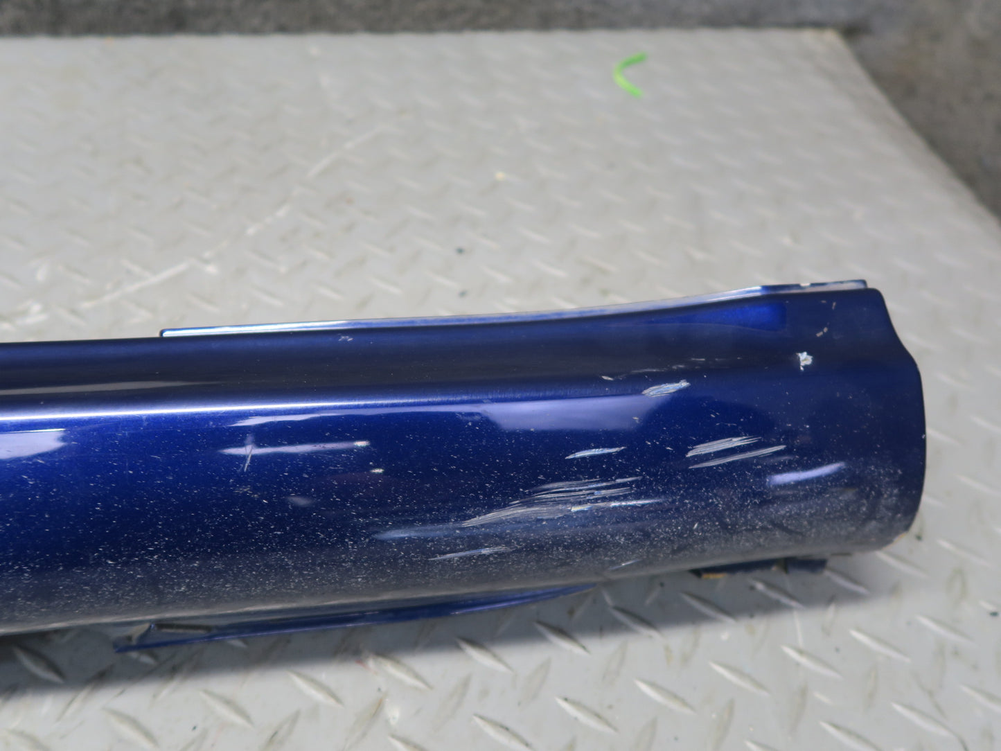 13-15 Audi RS5 8F7 Convertible Right Side Skirt Rocker Panel Blue 8F0853856 OEM
