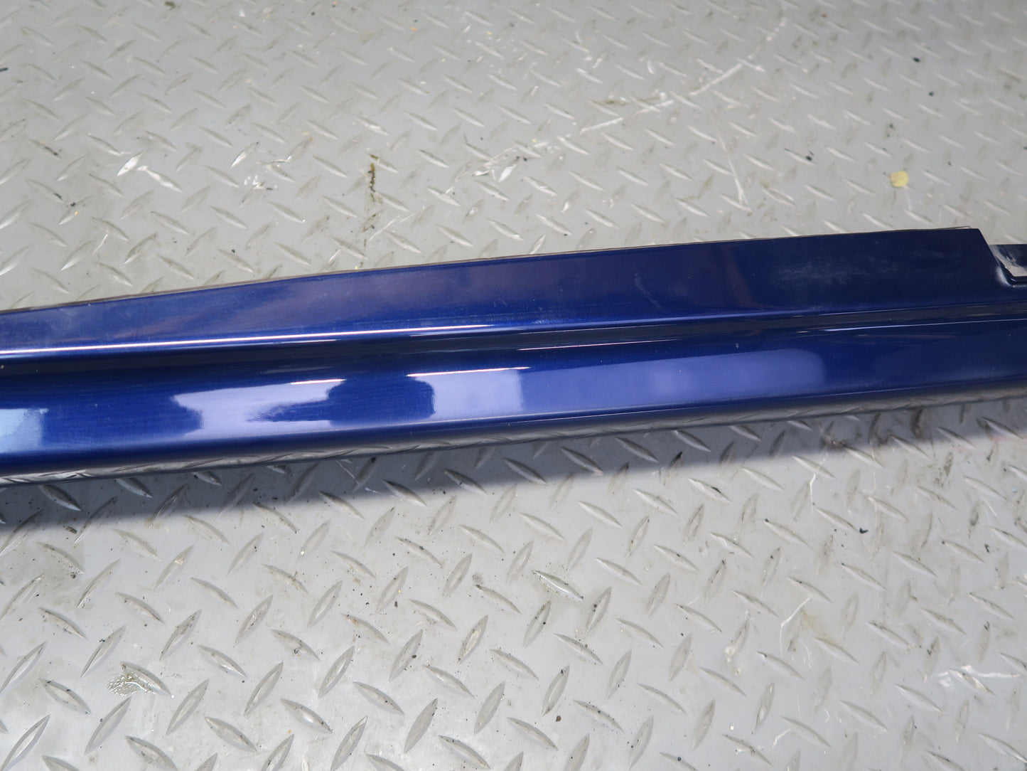 13-15 Audi RS5 8F7 Convertible Right Side Skirt Rocker Panel Blue 8F0853856 OEM