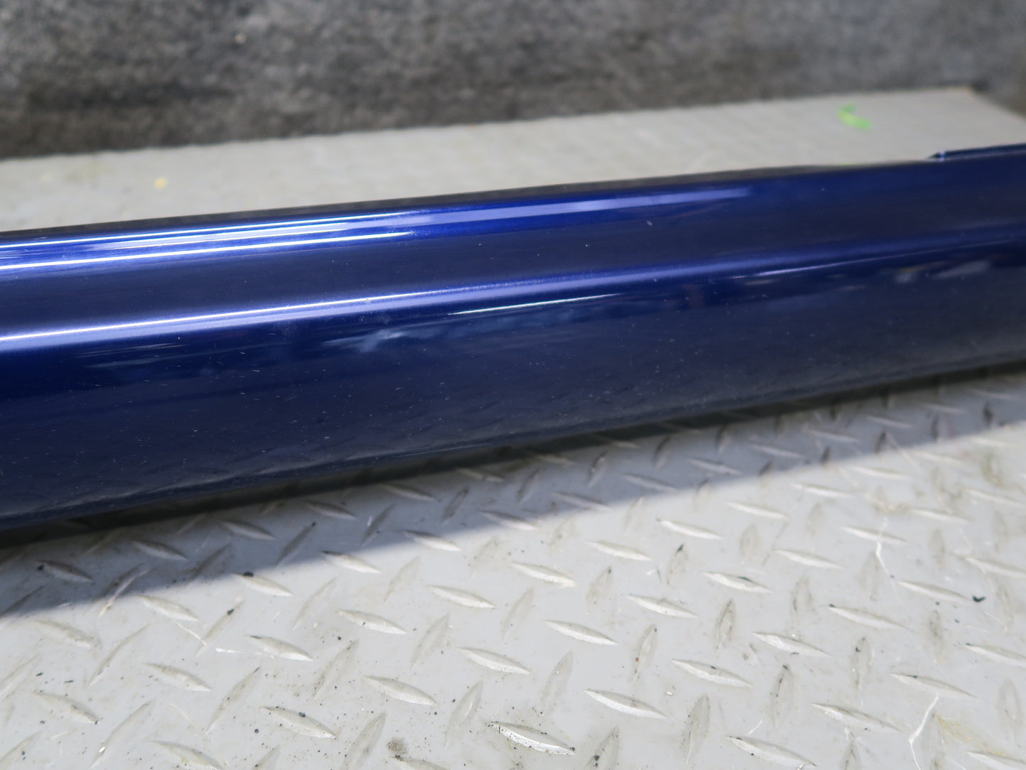 13-15 Audi RS5 8F7 Convertible Right Side Skirt Rocker Panel Blue 8F0853856 OEM