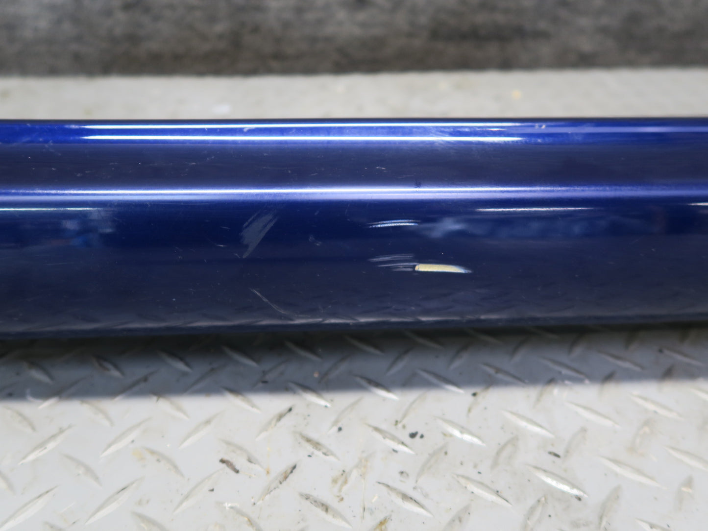 13-15 Audi RS5 8F7 Convertible Right Side Skirt Rocker Panel Blue 8F0853856 OEM