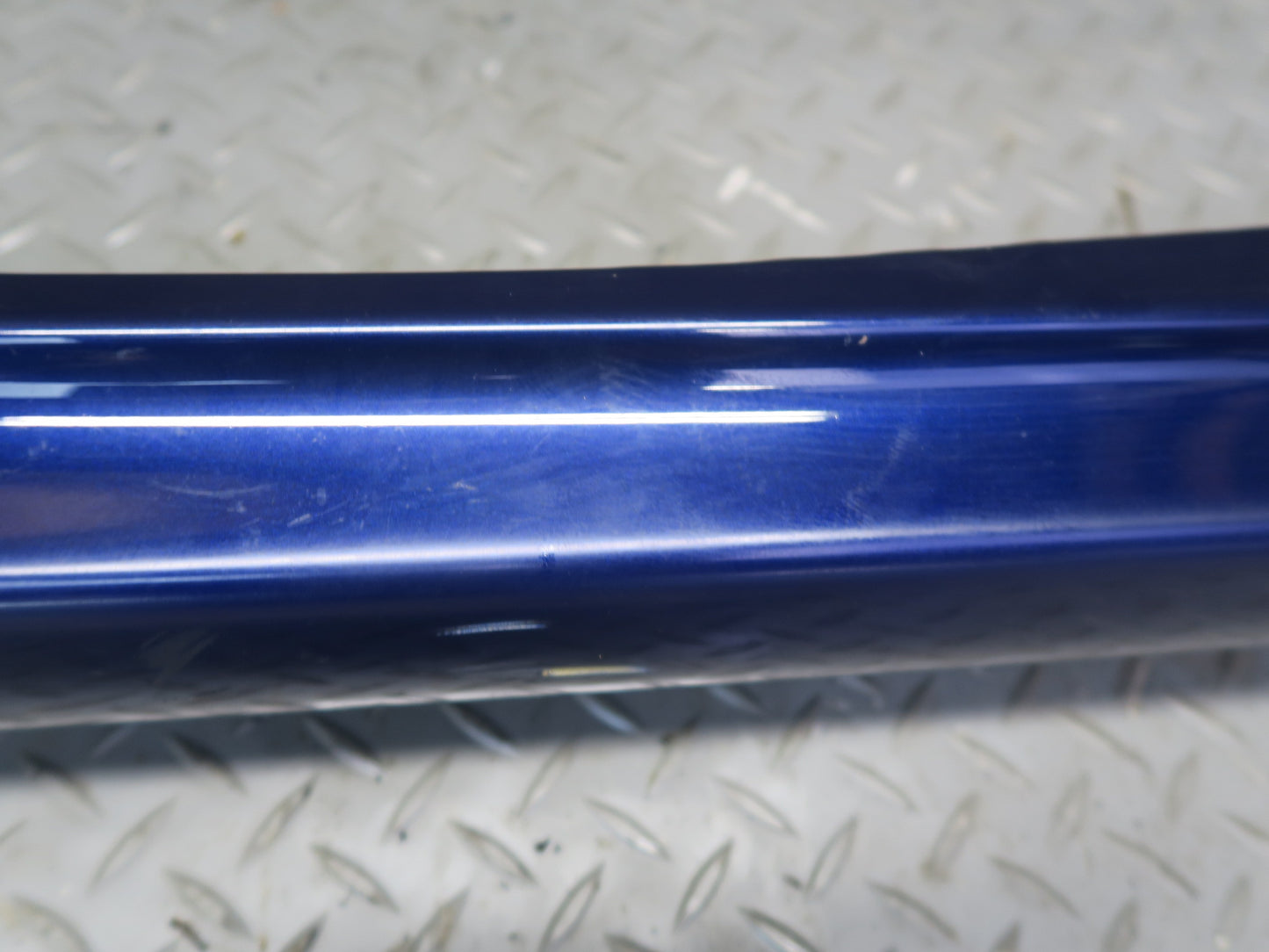 13-15 Audi RS5 8F7 Convertible Right Side Skirt Rocker Panel Blue 8F0853856 OEM