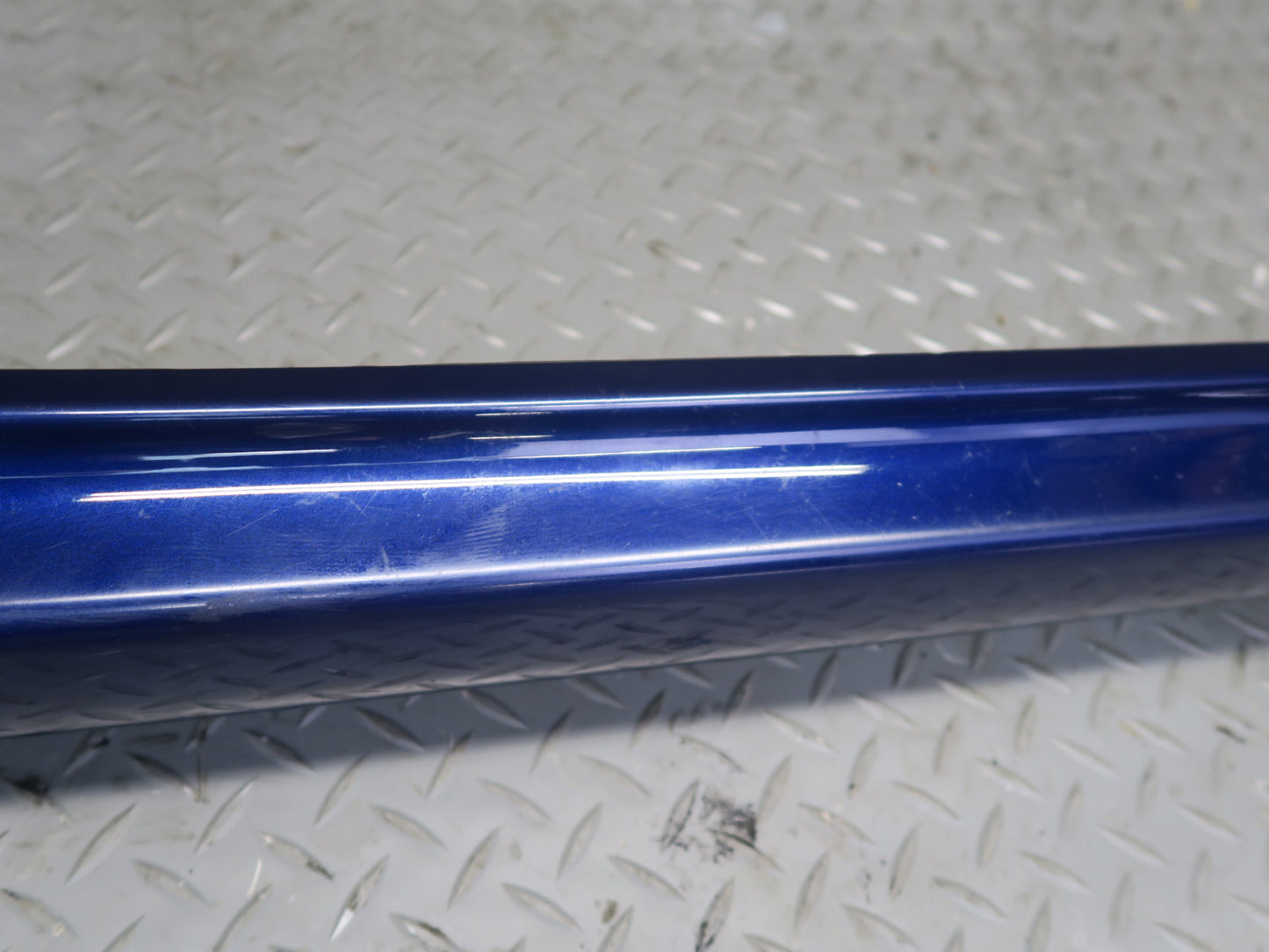 13-15 Audi RS5 8F7 Convertible Right Side Skirt Rocker Panel Blue 8F0853856 OEM