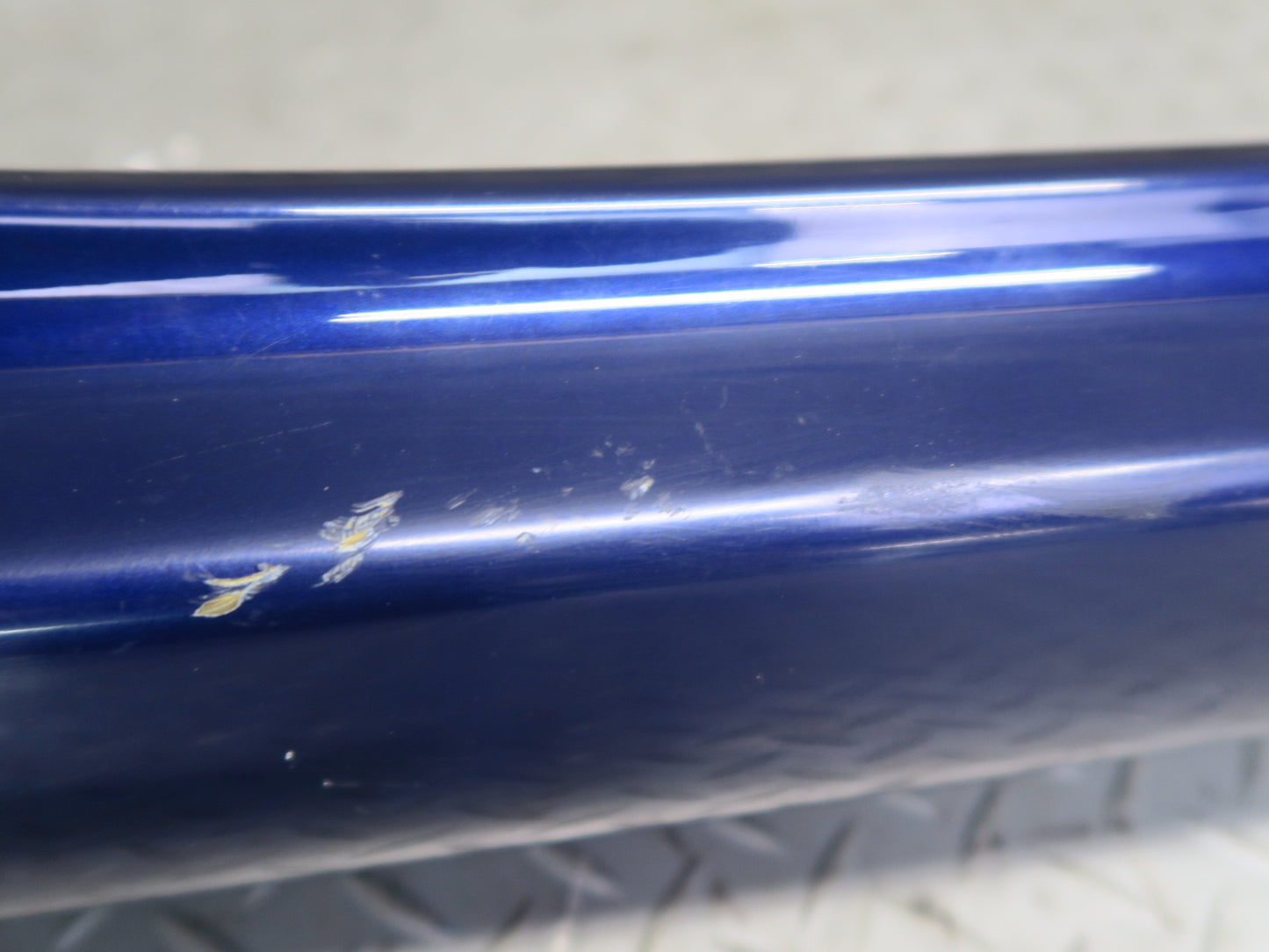 13-15 Audi RS5 8F7 Convertible Right Side Skirt Rocker Panel Blue 8F0853856 OEM