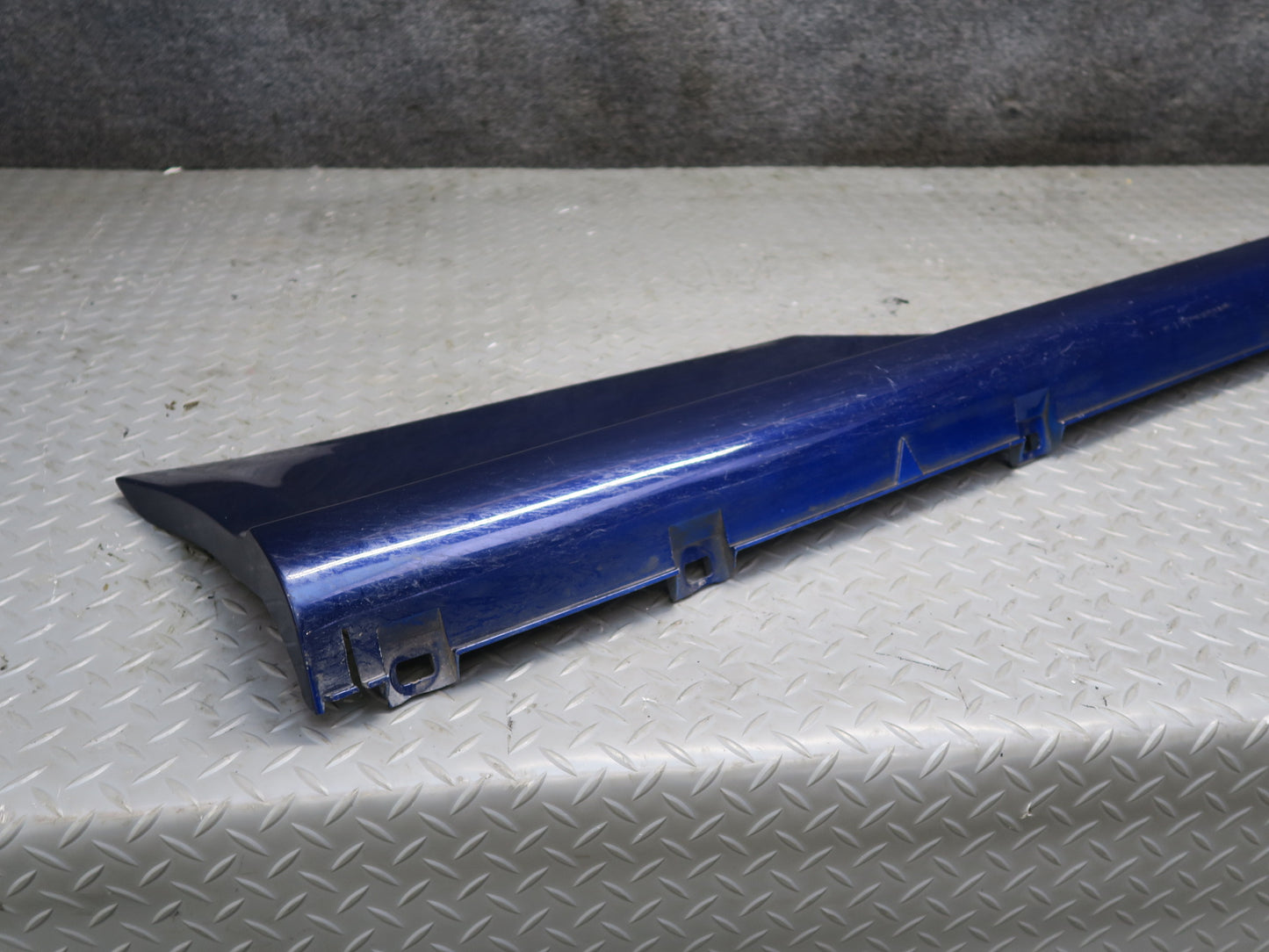 13-15 Audi RS5 8F7 Convertible Right Side Skirt Rocker Panel Blue 8F0853856 OEM