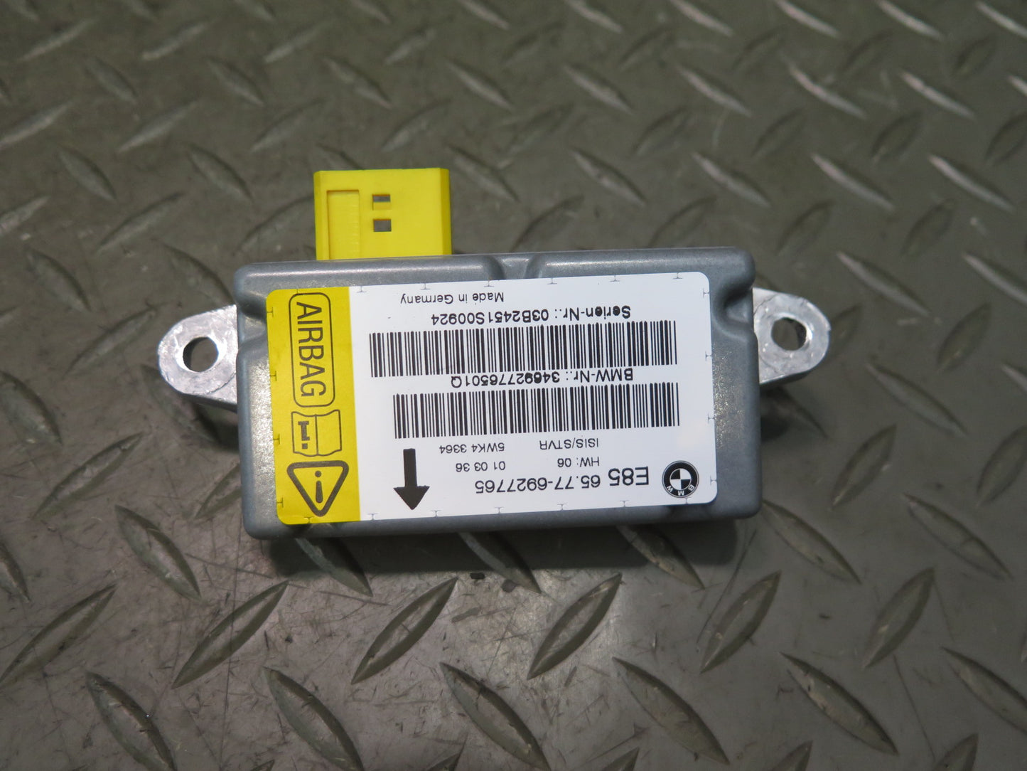 03-08 BMW E85 Z4 LEFT & RIGHT SIDE DOOR SRS AIRBAG SENSOR OEM
