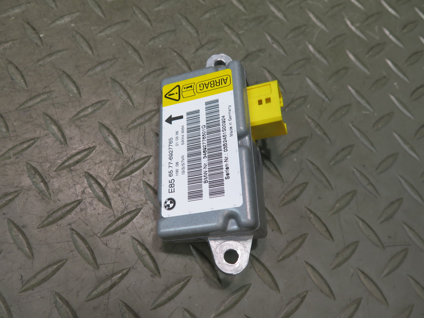 03-08 BMW E85 Z4 LEFT & RIGHT SIDE DOOR SRS AIRBAG SENSOR OEM
