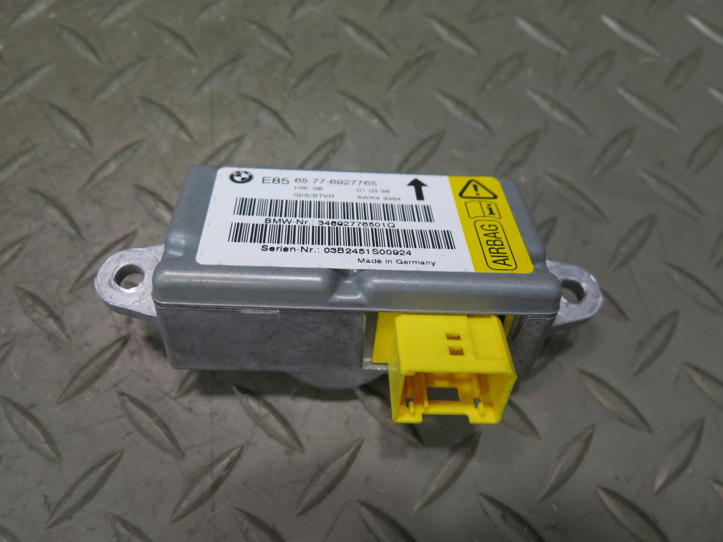 03-08 BMW E85 Z4 LEFT & RIGHT SIDE DOOR SRS AIRBAG SENSOR OEM