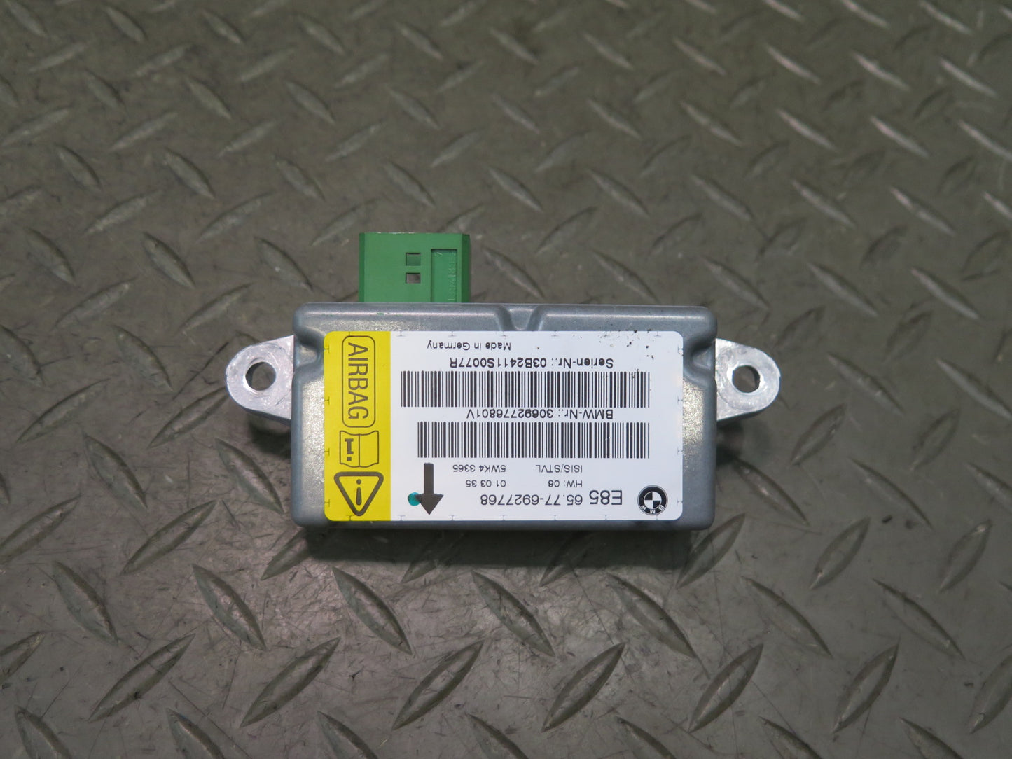03-08 BMW E85 Z4 LEFT & RIGHT SIDE DOOR SRS AIRBAG SENSOR OEM