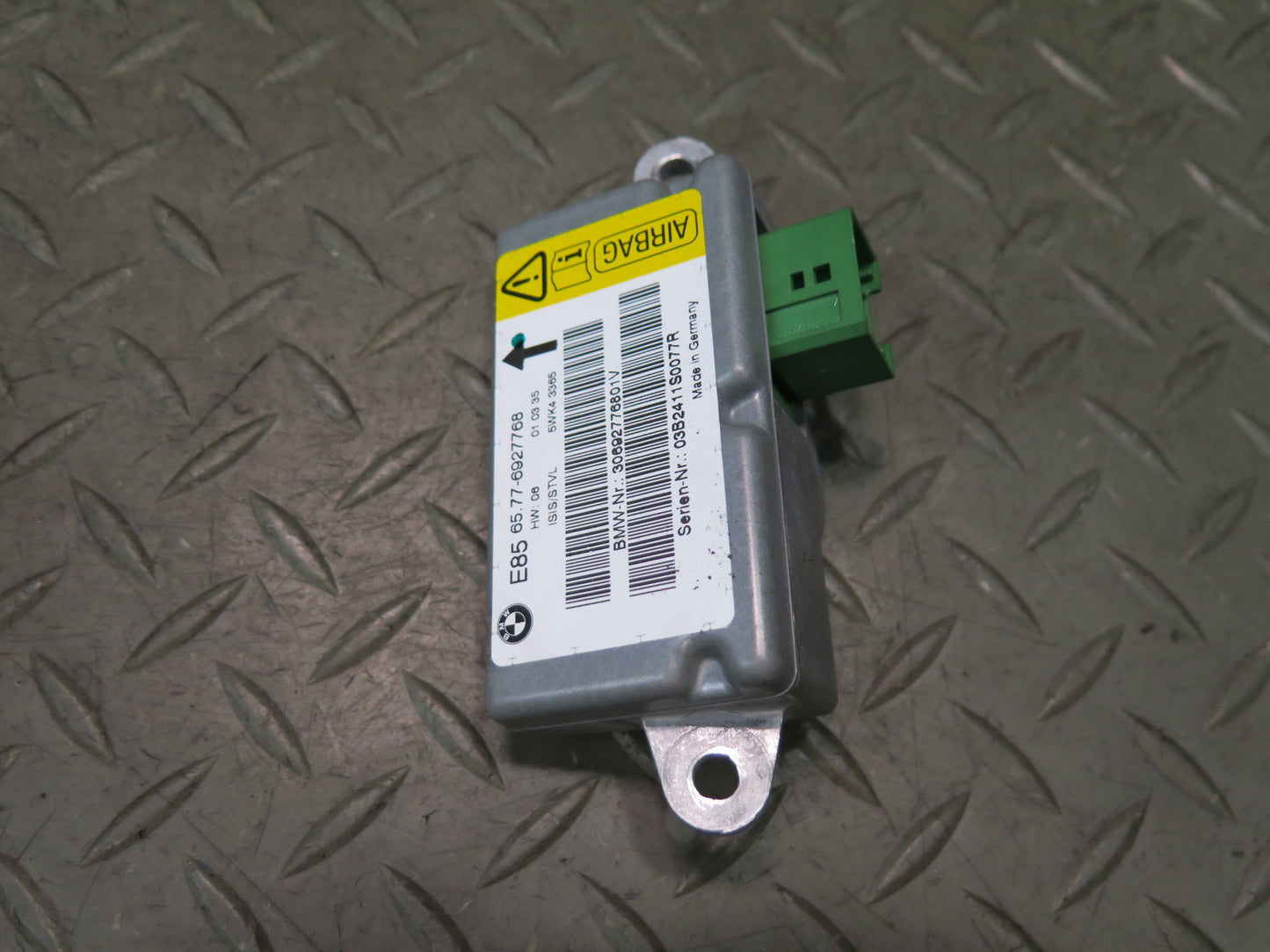 03-08 BMW E85 Z4 LEFT & RIGHT SIDE DOOR SRS AIRBAG SENSOR OEM