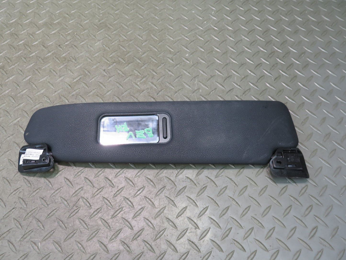 03-08 BMW E85 Z4 Roadster Set of 2 Front Left & Right Sun Visor Black OEM