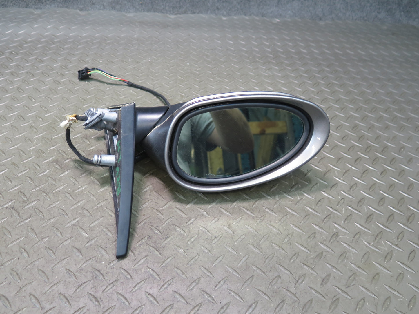03-08 BMW E85 E86 Z4 Left Door Exterior Auto Dimm Side View Heated Mirror OEM