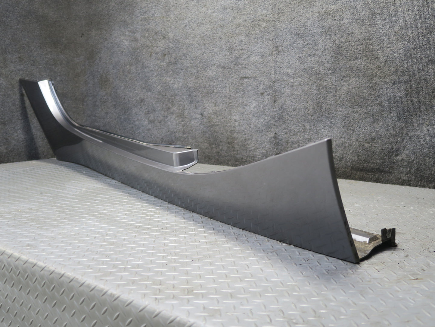 03-08 BMW E85 Z4 Left & Right Side Skirt Rocker Panel Molding Gray Set 66K OEM