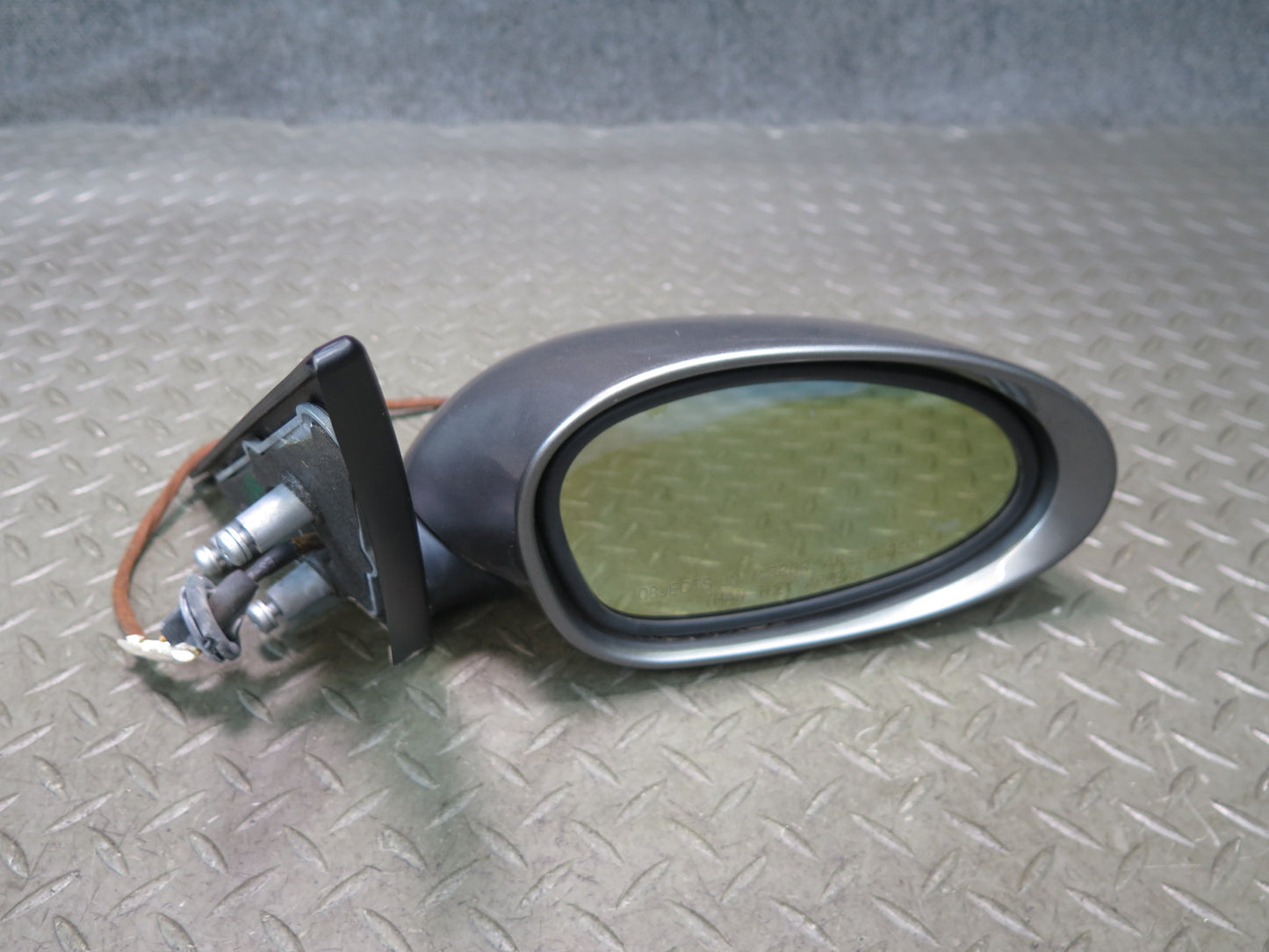 03-08 BMW E85 Z4 Right Exterior Auto Dimm Heated Side View Mirror Discoloration