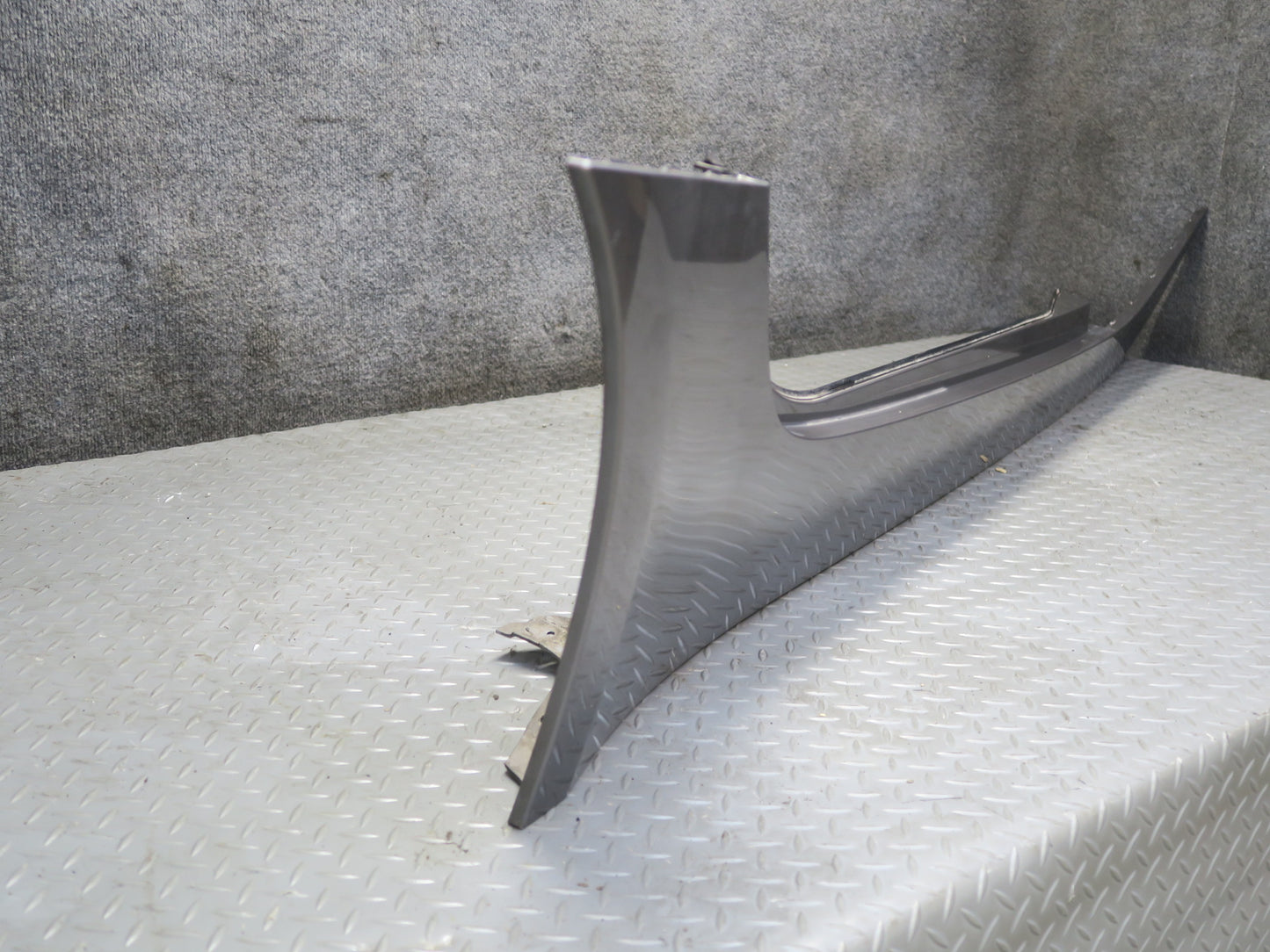 03-08 BMW E85 Z4 Left & Right Side Skirt Rocker Panel Molding Gray Set 66K OEM