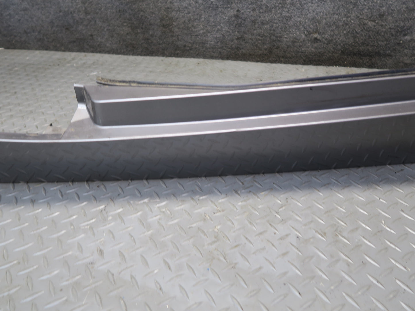 03-08 BMW E85 Z4 Left & Right Side Skirt Rocker Panel Molding Gray Set 66K OEM