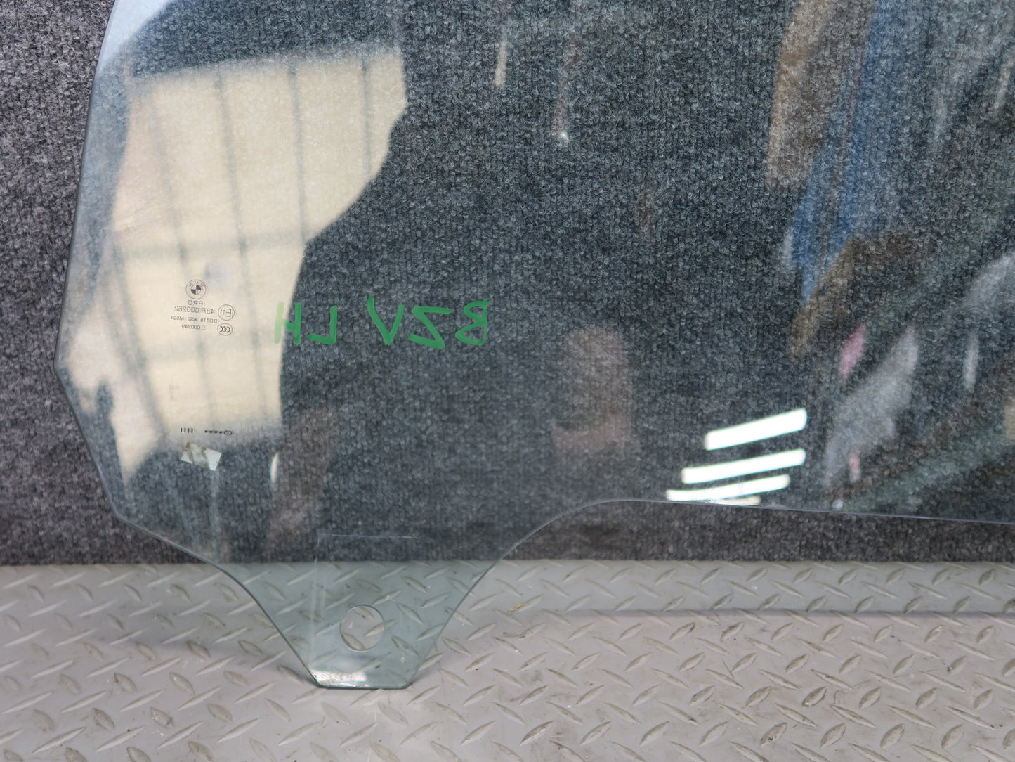03-08 BMW E85 Z4 Front Left Driver Door Window Glass OEM