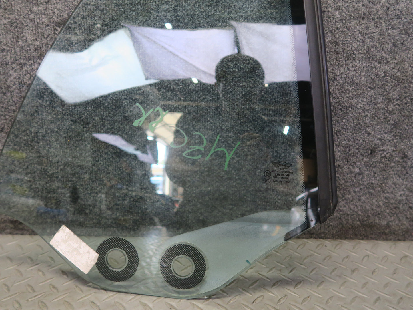 14-24 Mini Cooper F57 Convertible Rear Right Quarter Glass Window OEM