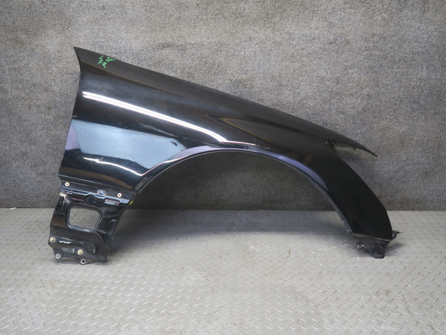 04-06 Lexus UCF30L LS430 Front Right Fender Shell Panel Cover Black OEM
