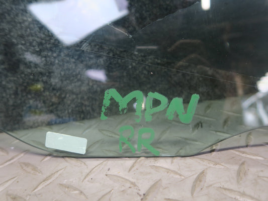1999-2005 Porsche 911 Carrera 996 Convertible Rear Right Quarter Glass Window