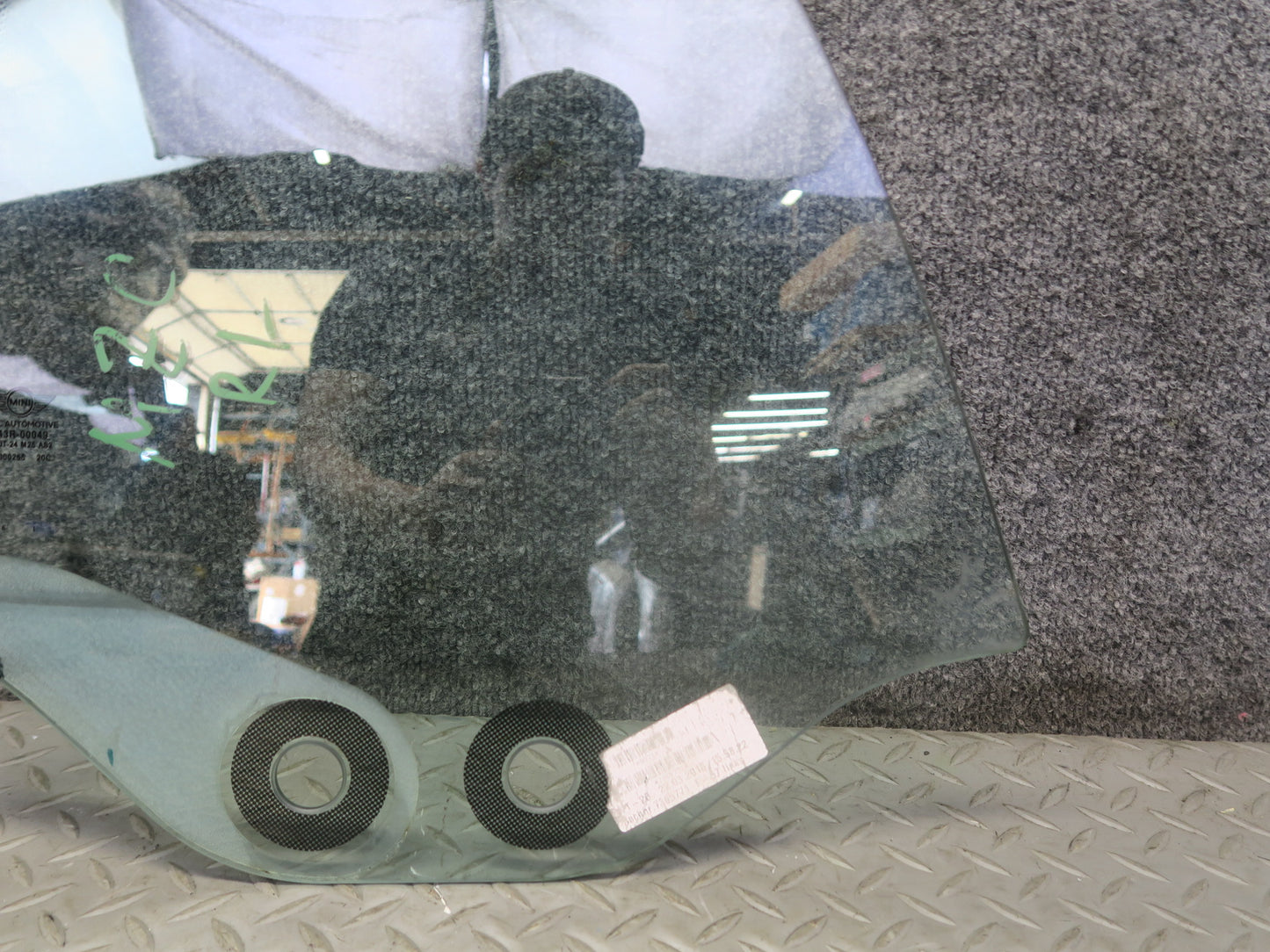 14-24 Mini Cooper F57 Convertible Rear Left Quarter Glass Window OEM