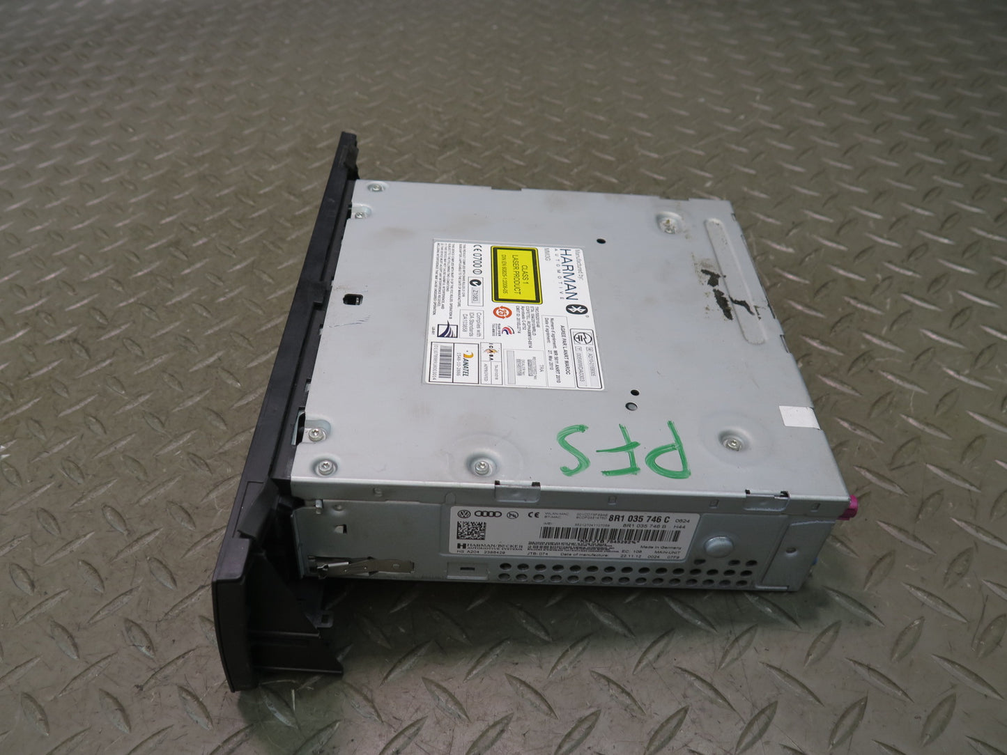 13-15 Audi 8F7 RS5 Dash DVD MMI Multimedia Player Head Unit 8R1035746C OEM