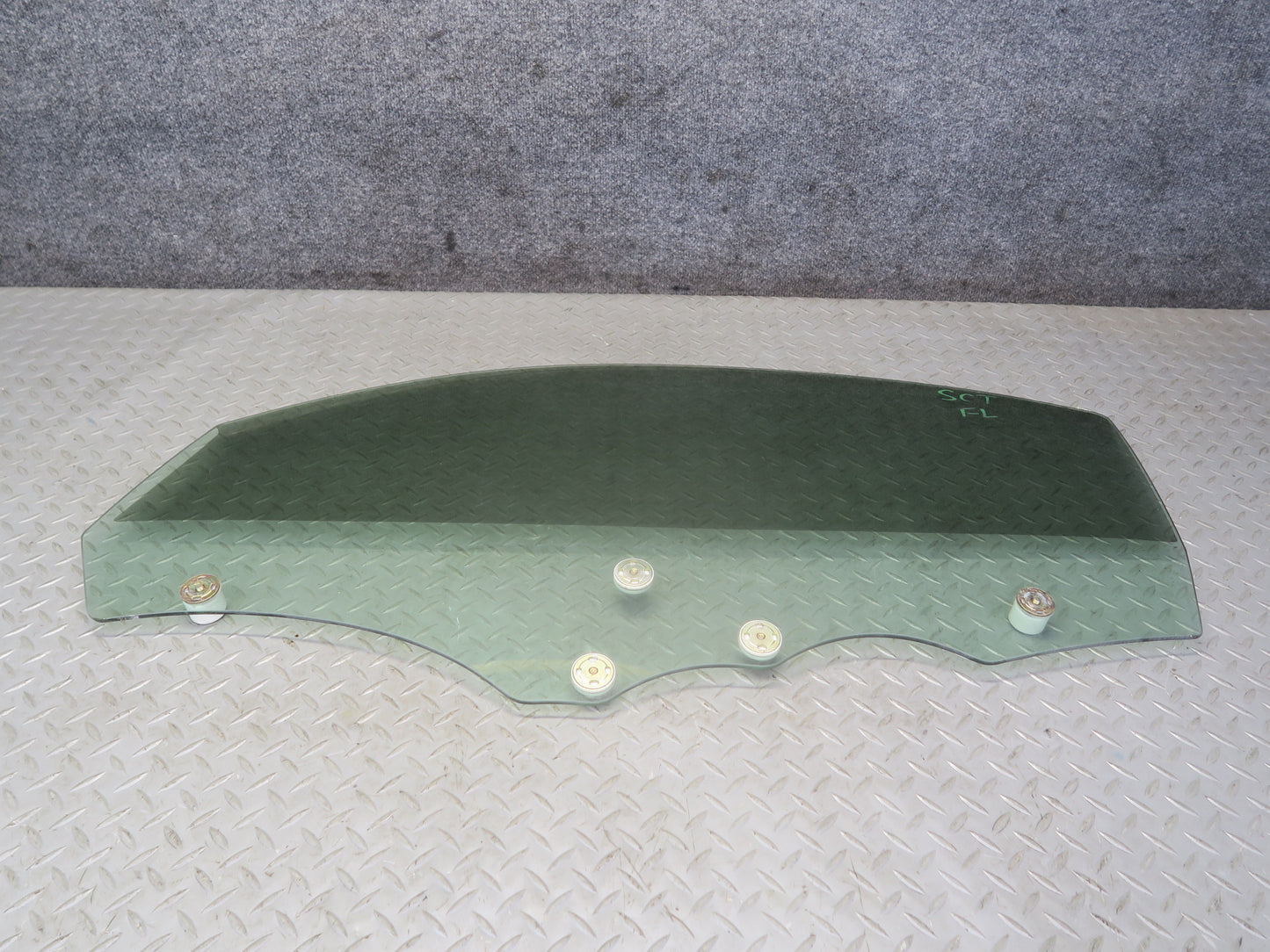 02-10 Lexus SC430 UZZ40L Front Left Driver Door Glass Window OEM
