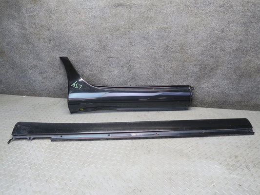 04-06 Lexus UCF30L LS430 Front & Rear Right Side Skirt Rocker Panel Molding OEM