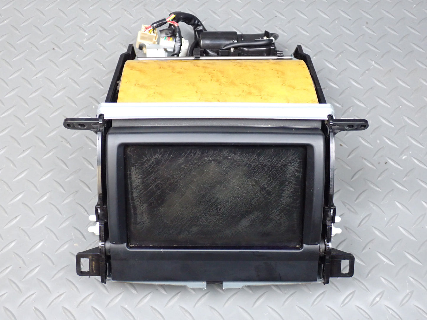 02-05 Lexus SC430 Navigation Information Screen Display w Mount & Trim Assy OEM