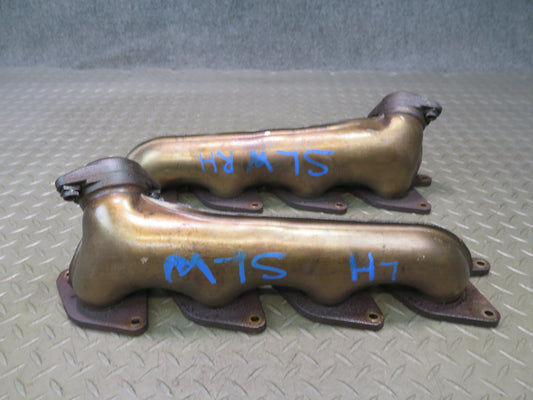 07-12 Mercedes R230 SL550 M273 5.5L Set of 2 Left & Right Exhaust Manifold OEM