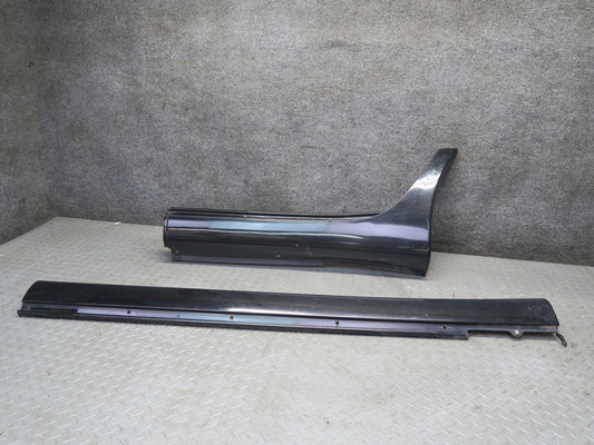 04-06 Lexus UCF30L LS430 Front & Rear Left Side Skirt Rocker Panel Molding OEM