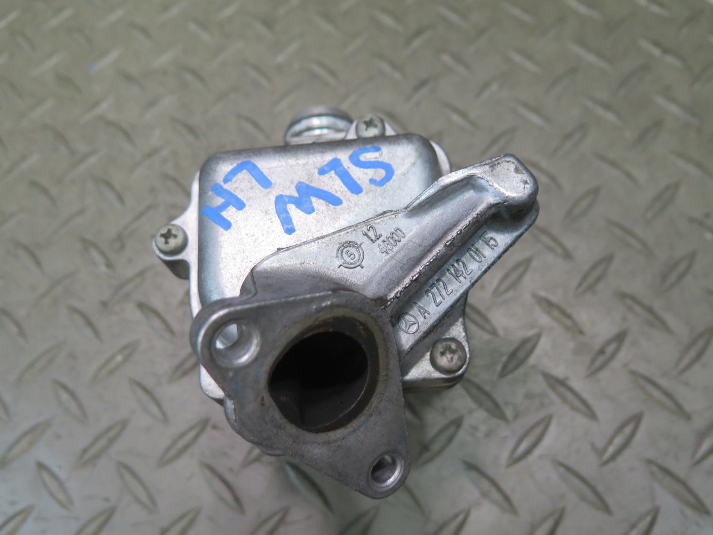 07-12 Mercedes R230 SL550 Left & Right Air Pump Check Valve EGR Emission Set OEM