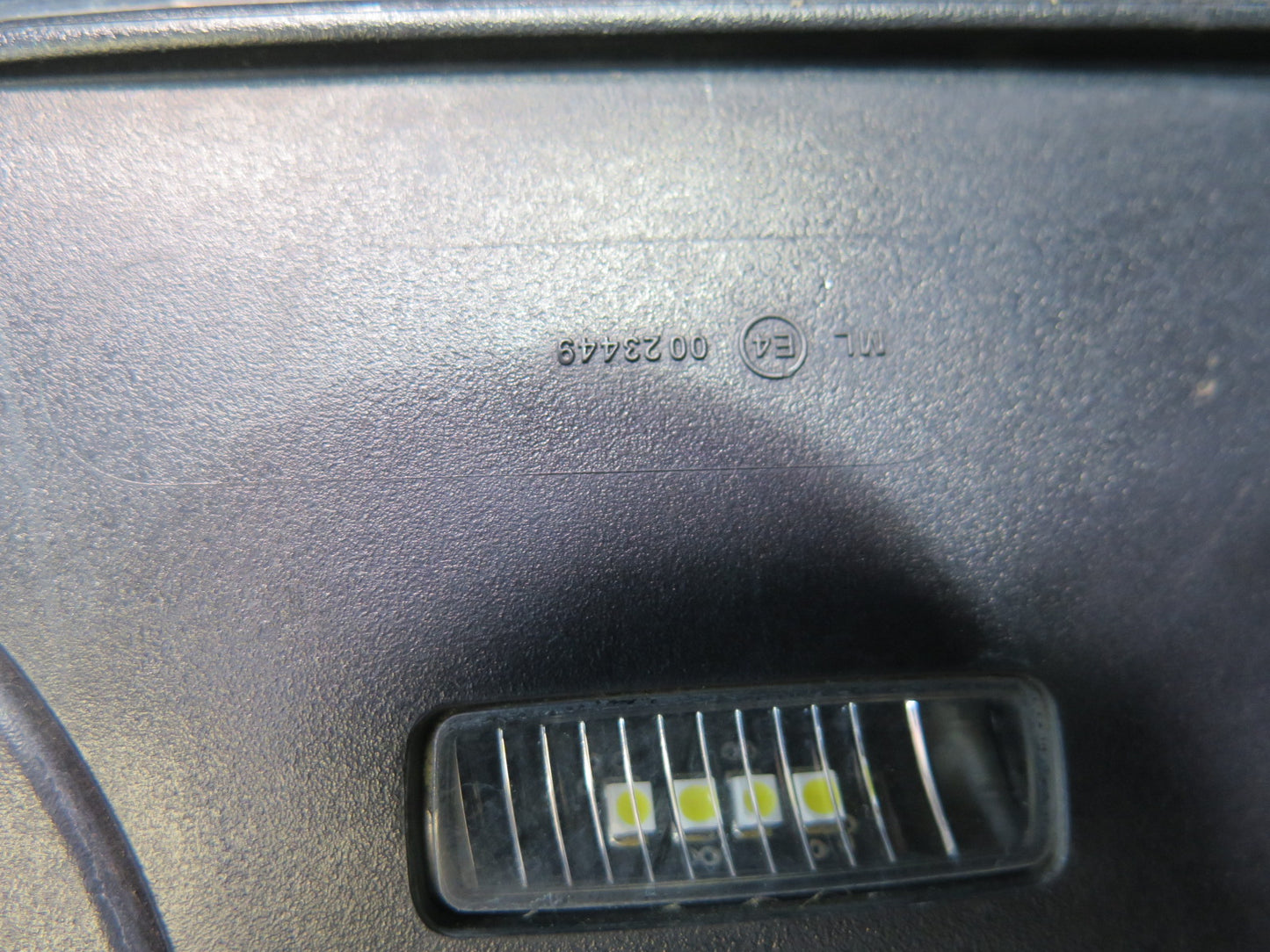 12-15 Mercedes W166 Ml-class Right Door Heated Side View Mirror w Blind Spot OEM