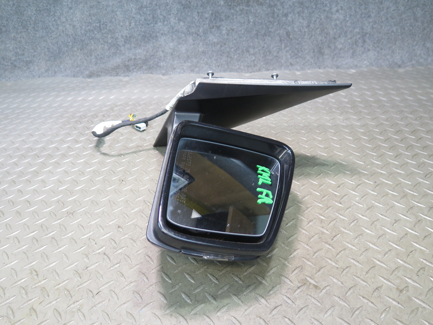 12-15 Mercedes W166 Ml-class Right Door Heated Side View Mirror w Blind Spot OEM